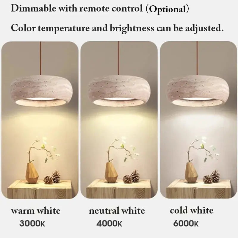 Natural Stone Bedroom Light Fixtures — alternate product view 4