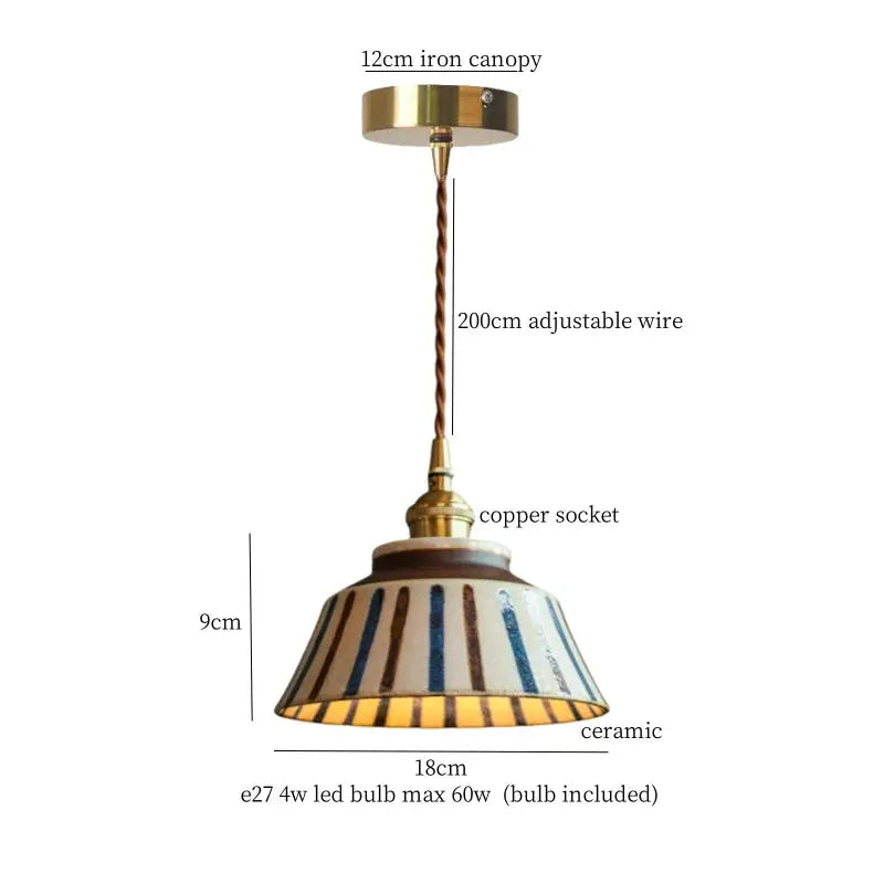 Ceramic Kitchen Hanging Lights — alternate product view 8
