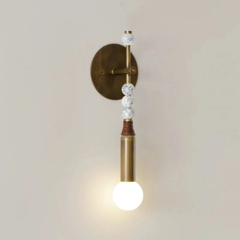 Valenne Antique Brass Wall Light — alternate product view 4