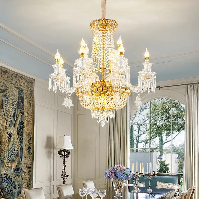 European Style Crystal Chandeliers — alternate product view 3