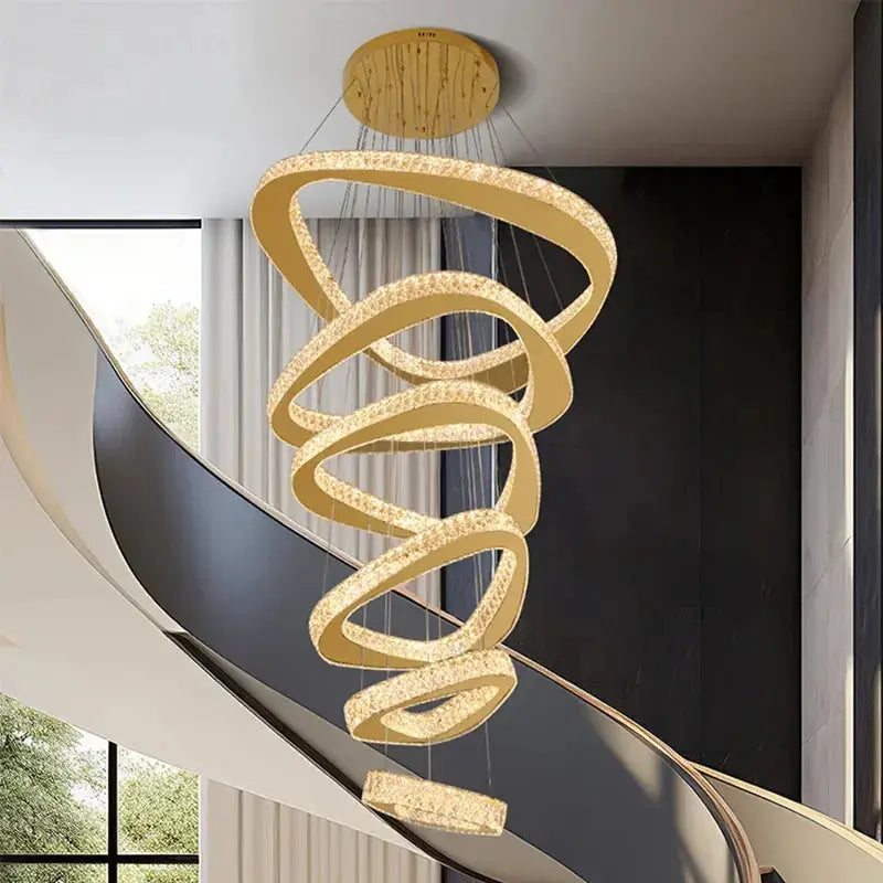 Luxury Modern Home Decoration Villa Chandelier — alternate product view 2