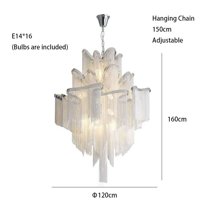 Tassels Hanging Lustres — alternate product view 5