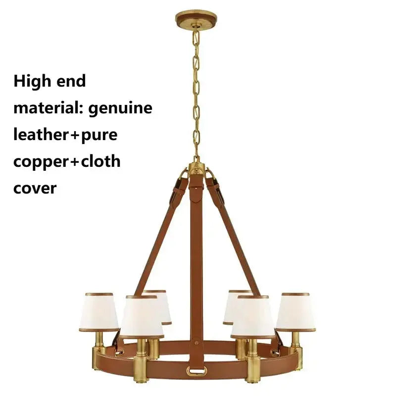 Fashionable Retro Copper Pendant Lamp — alternate product view 4