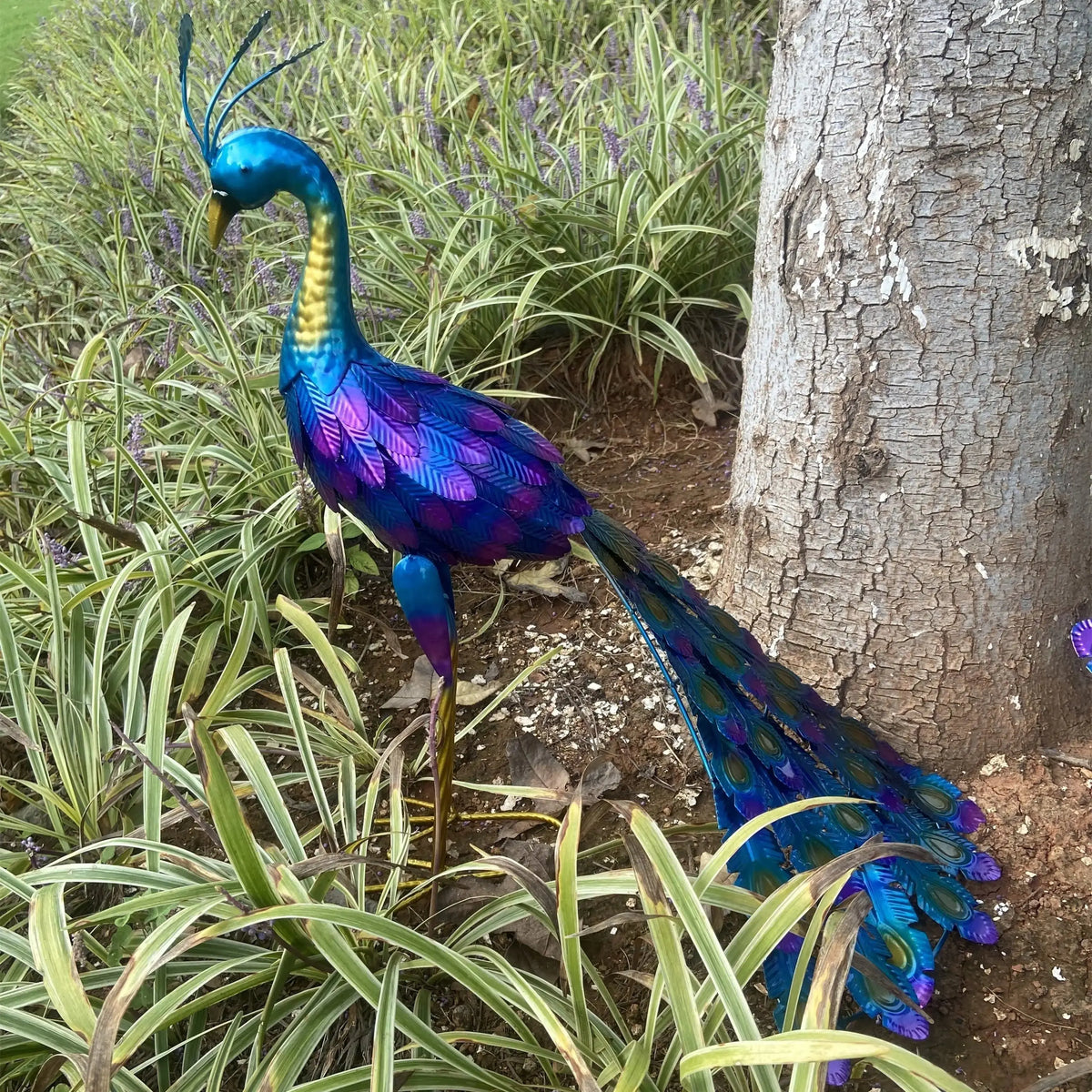 Peacock Statue — alternate product view 2