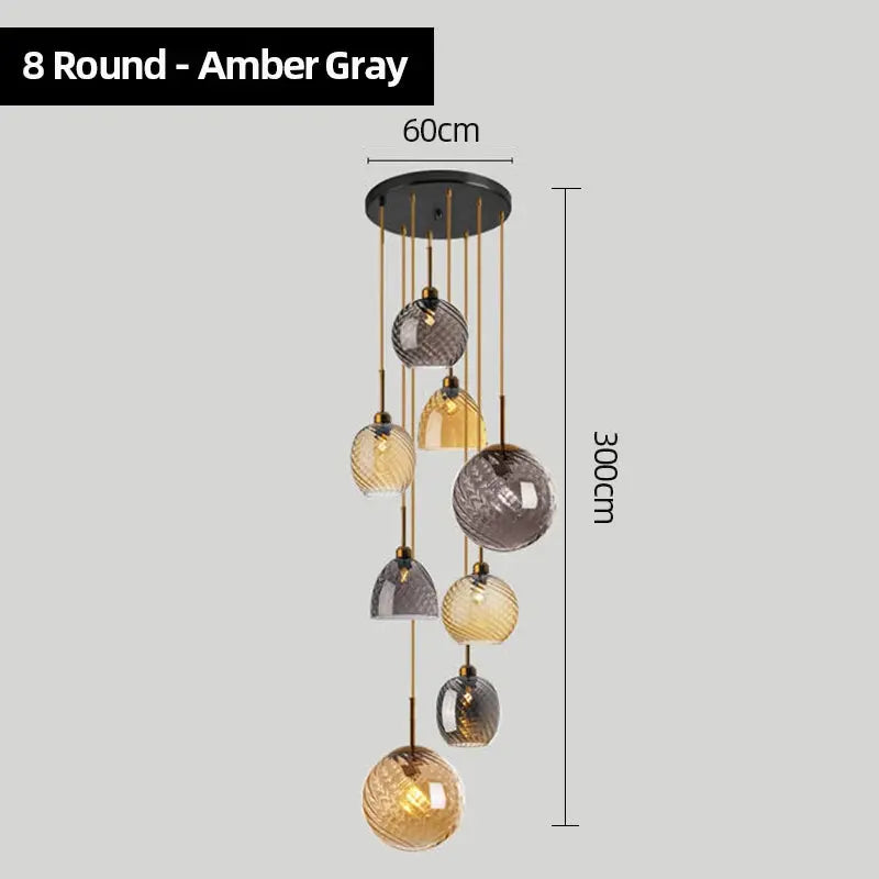 Modern Glass Pendant Lights — alternate product view 9