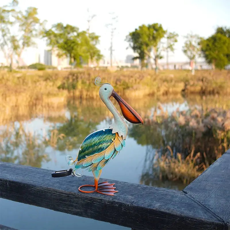 Solar Pelican Sculpture — alternate product view 2