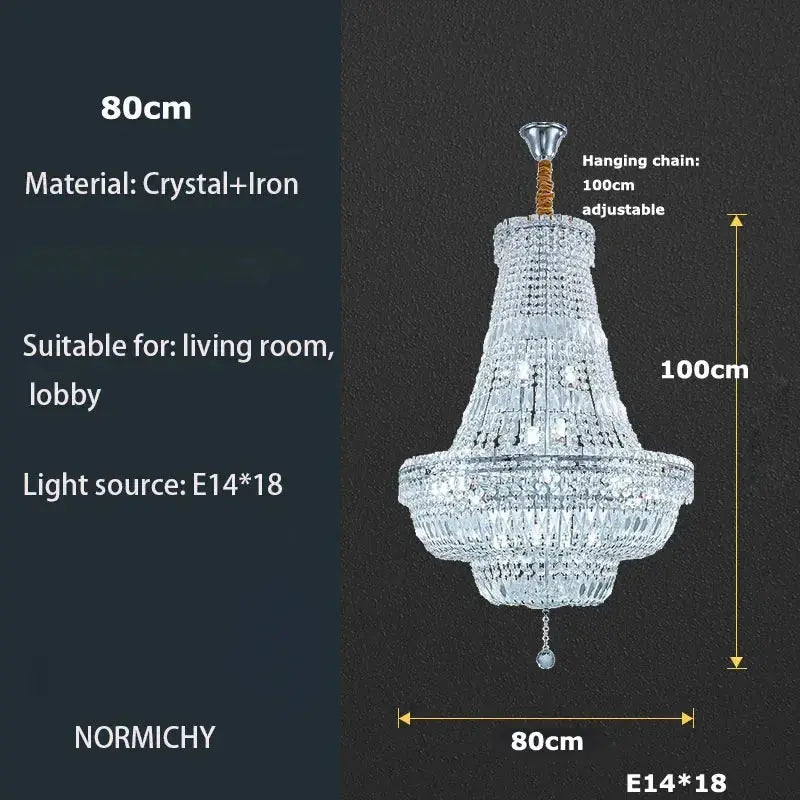 Crystal Modern Chandelier — alternate product view 10