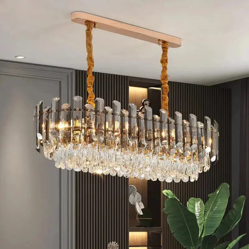 Modern Luxury Crystal E14 Chandeliers — alternate product view 2