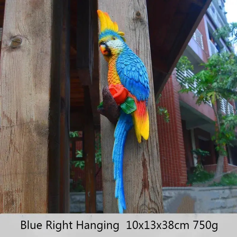 Macaw Resin Garden Decoration — alternate product view 7