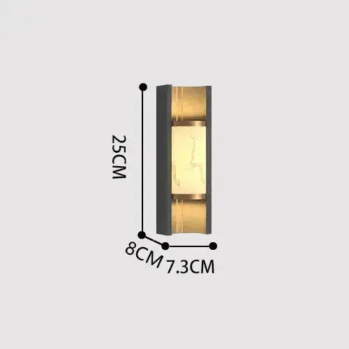 Marble Outdoor LED Wall Lamp — alternate product view 7