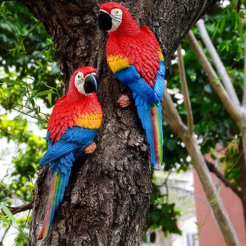 Macaw Resin Garden Decoration — alternate product view 4