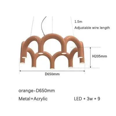 Creative Arch Decor LED Pendant Light — alternate product view 13