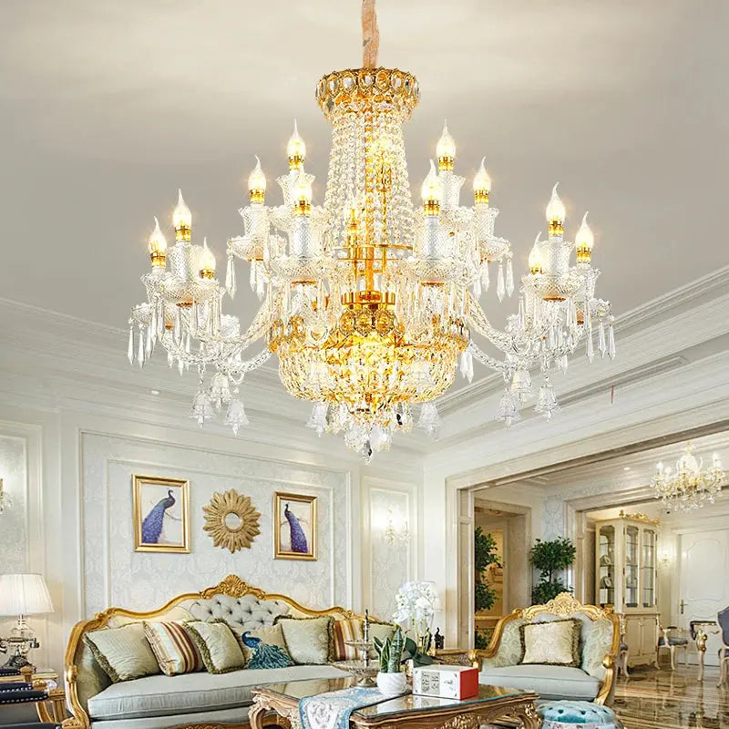 European Style Crystal Chandeliers — alternate product view 2