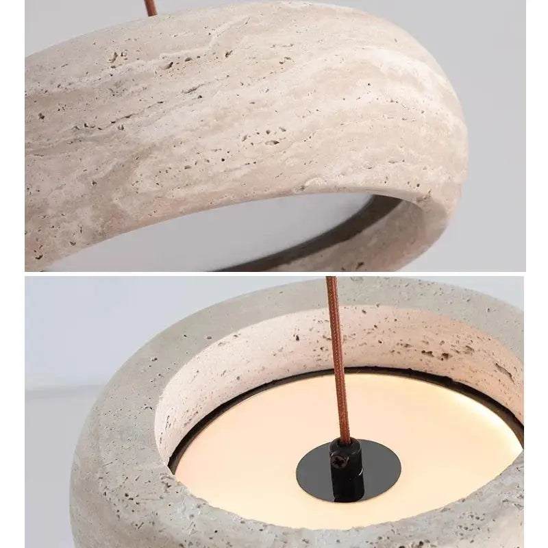 Natural Stone Bedroom Light Fixtures — alternate product view 5