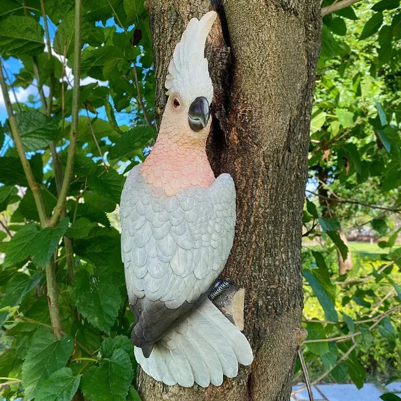 Wall Decorative Parrot Sculptures — alternate product view 1