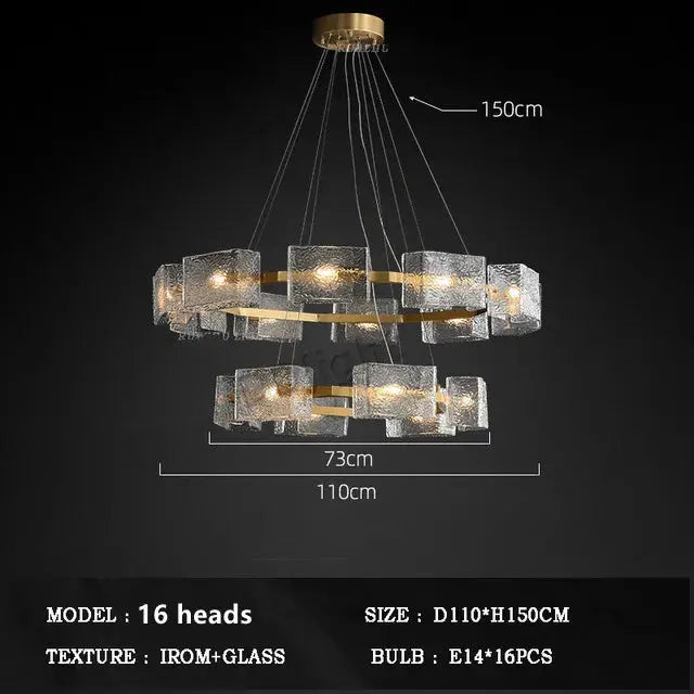 New Creative Crystal Chandelier Modern Chandelier — alternate product view 14