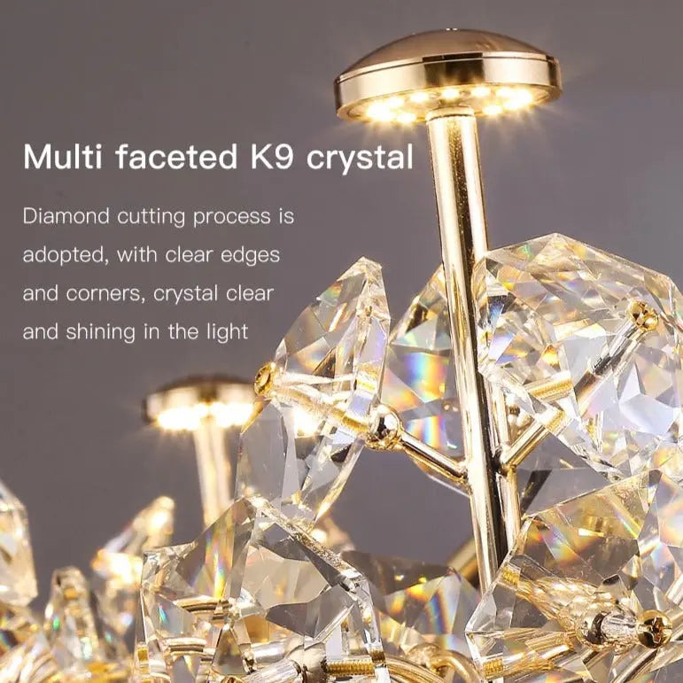 Modern Luxury Designer Crystal Fixtures — alternate product view 3
