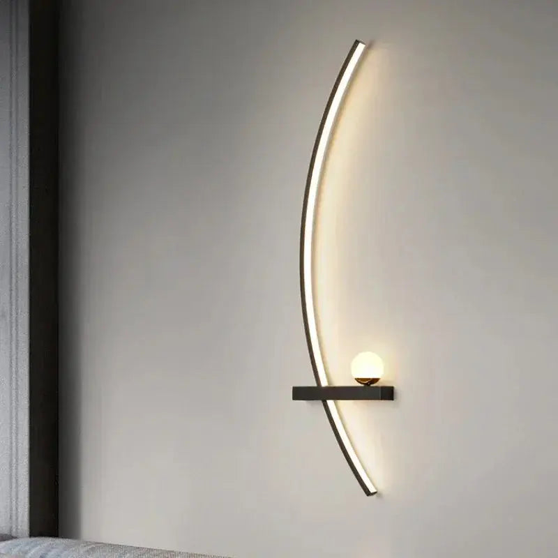 Modern Striped Wall Light — alternate product view 3