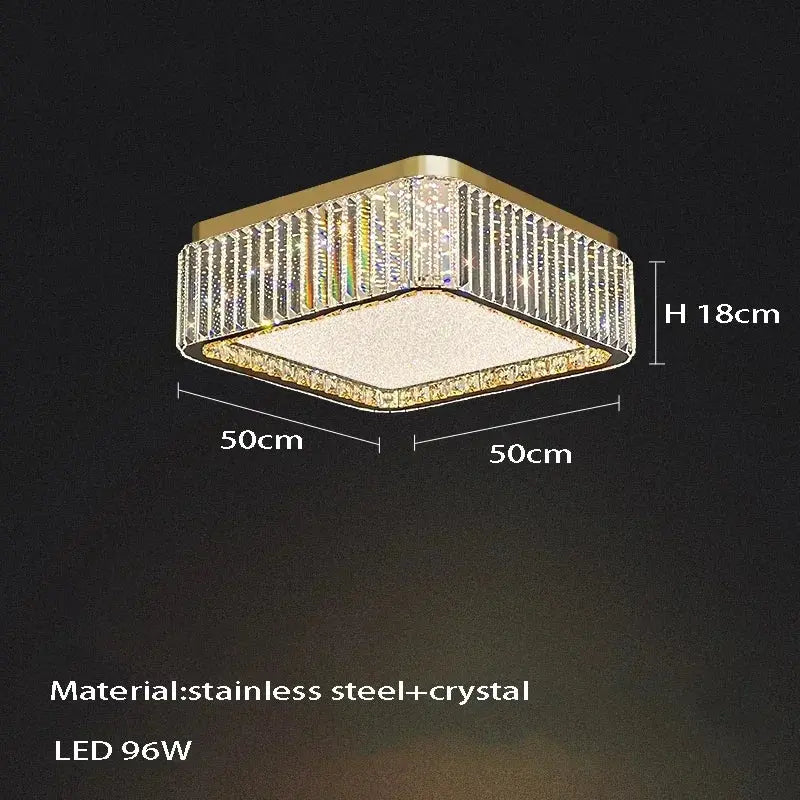 Luxury Crystal Ceiling Lamp — alternate product view 8