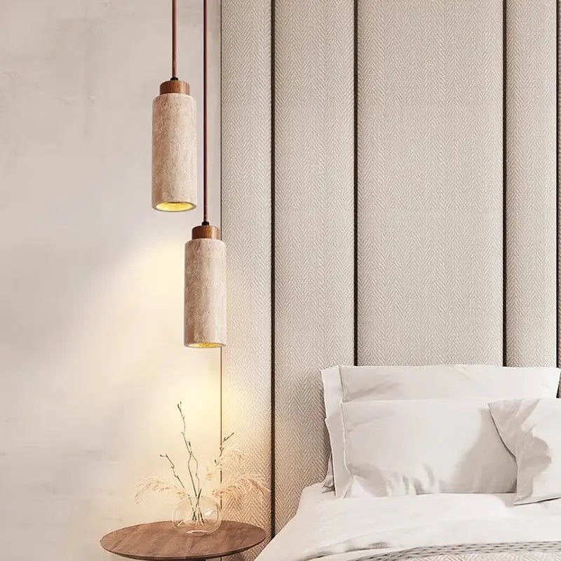 Stone Wabi-sabi Bedroom Lights — alternate product view 3
