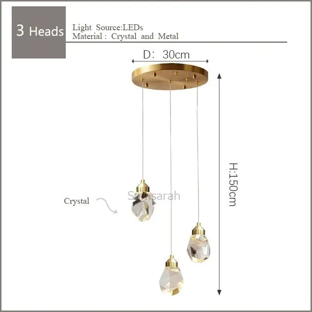 Iris Copper Designer Pendant Light — alternate product view 8