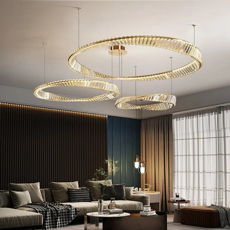 Crystal Led Chandelier — alternate product view 3