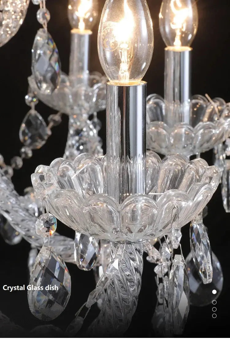 Villa Foyer Extra Large Crystal Chandelier — alternate product view 3