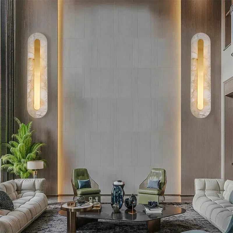 Gold Marble Wall Bedroom Lamp — alternate product view 5