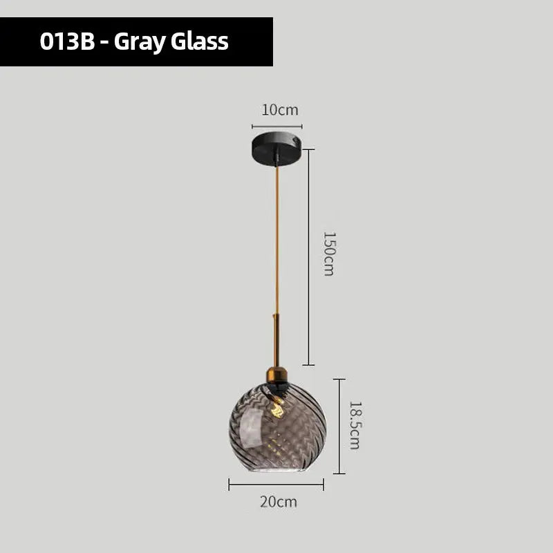Modern Glass Pendant Lights — alternate product view 13