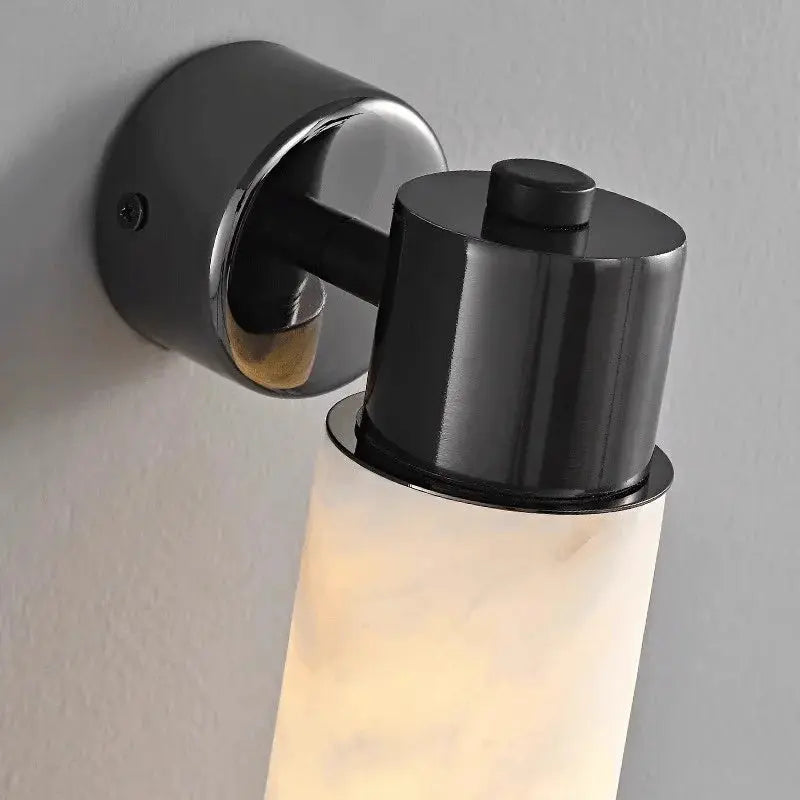 Modern Alabaster Bathroom Wall Lamp — alternate product view 4