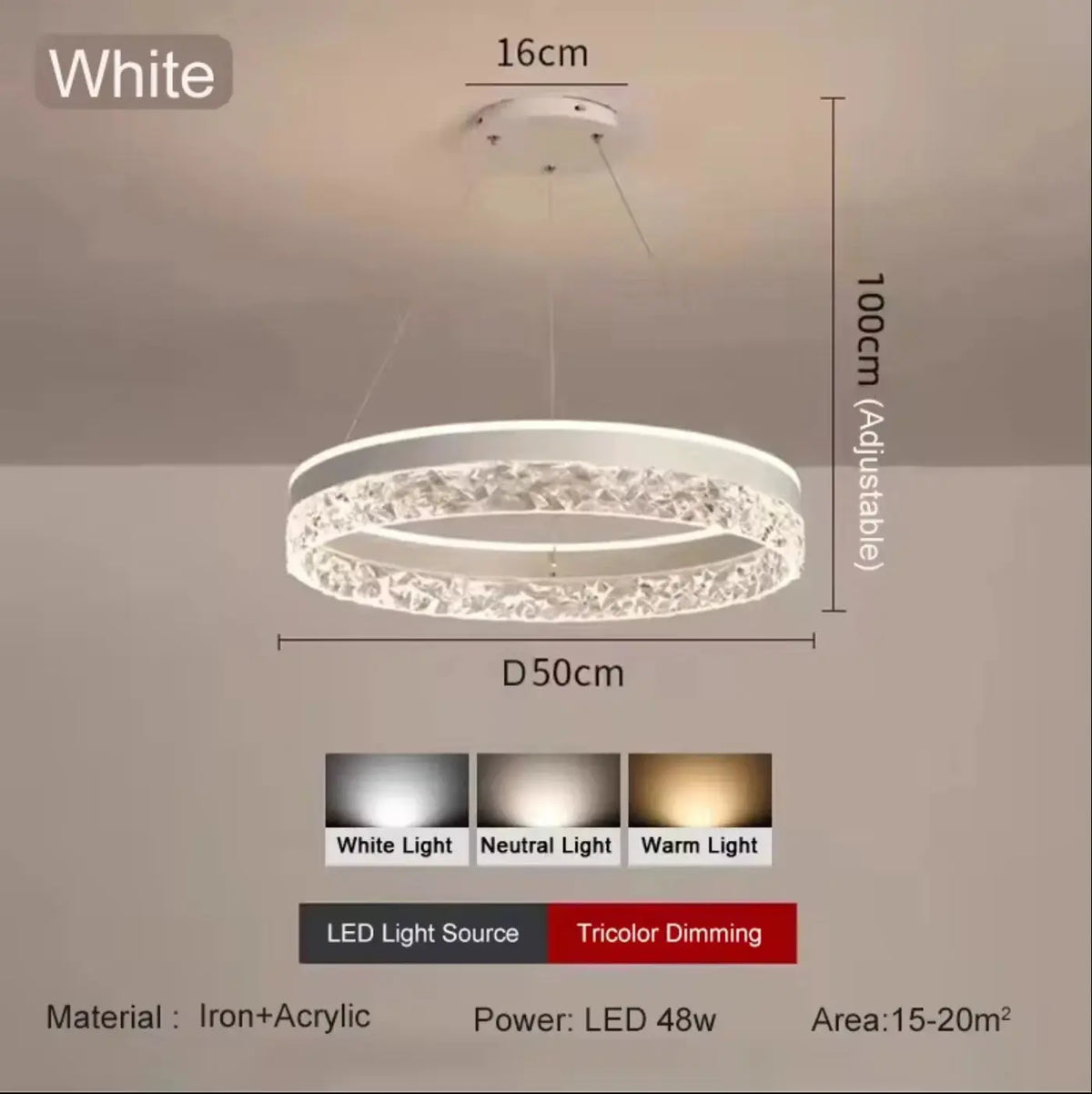 Simple Modern Living Room Lighting — alternate product view 6