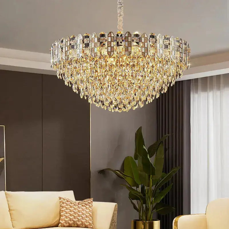 Nordic Bedroom Crystal Chandelier — alternate product view 6