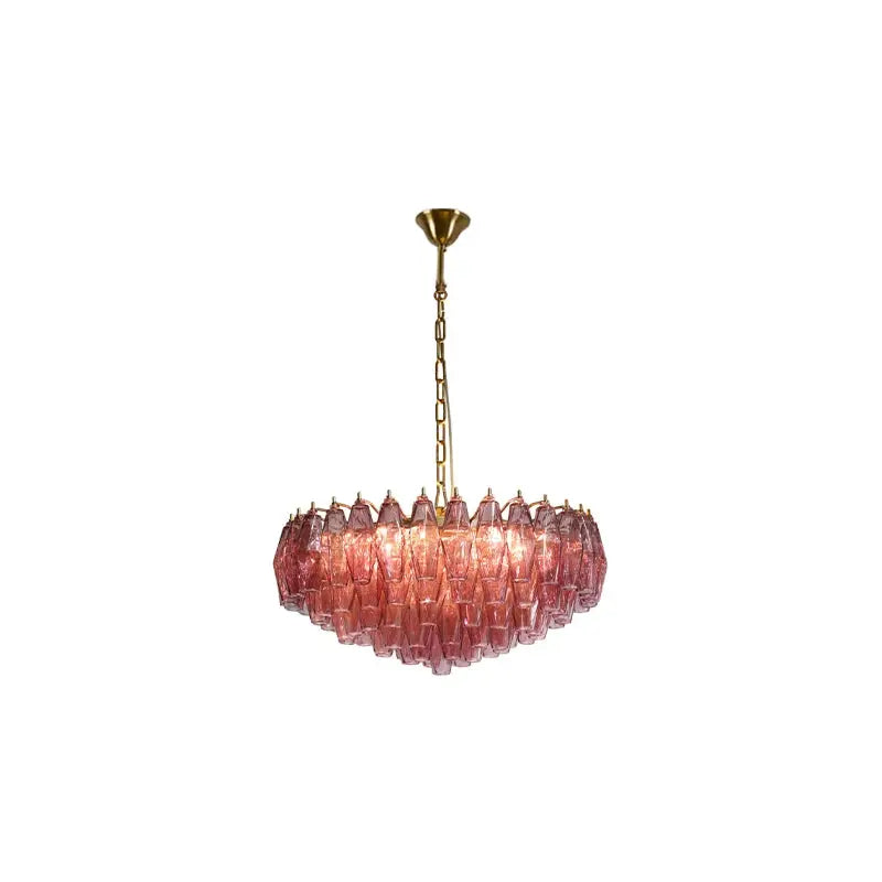 Glass Art Dining Room Chandelier — alternate product view 4