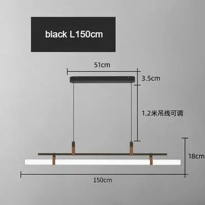 Nordic Minimalist Kitchen Island Lamp — alternate product view 8
