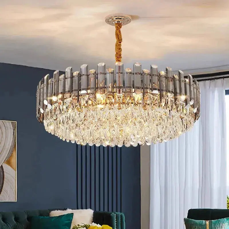 Modern Luxury Crystal E14 Chandeliers — product view