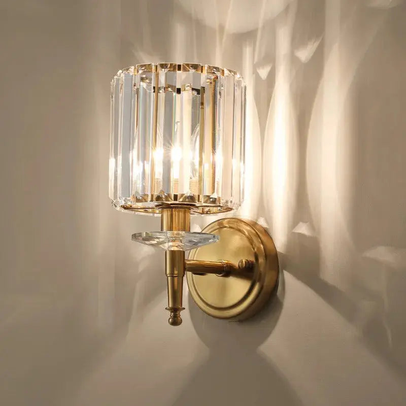Nordic Crystal Iron Wall Lamp — alternate product view 2