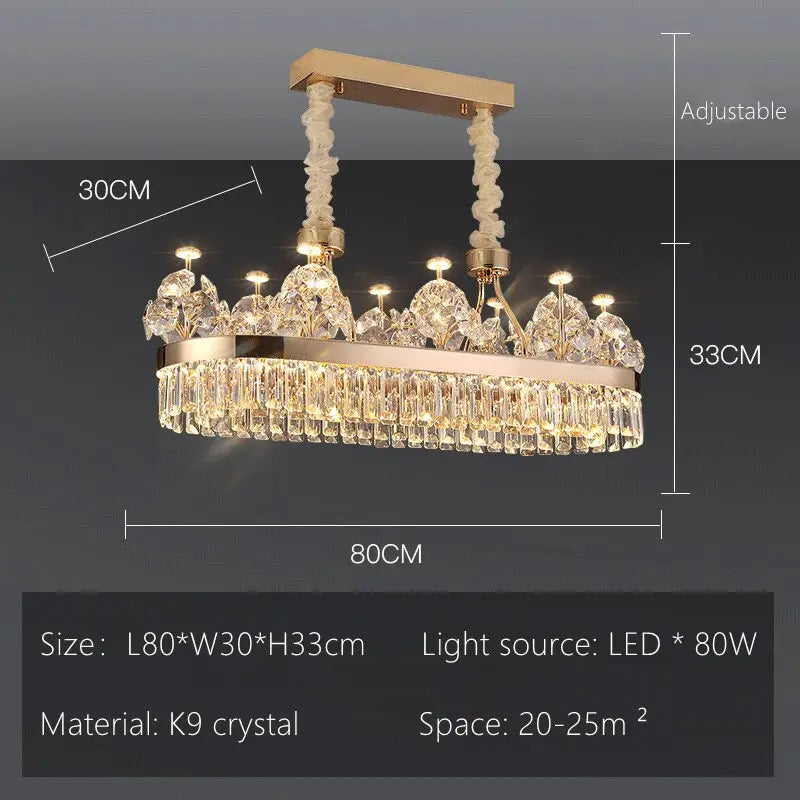 Modern Luxury Designer Crystal Fixtures — alternate product view 9