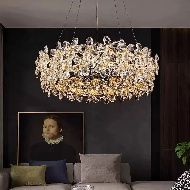 Luxury Crystal Chandelier Pendant — alternate product view 2