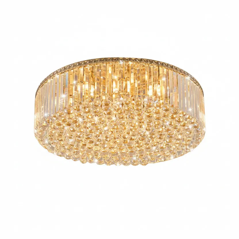 Modern Round Crystal Fixture — alternate product view 1