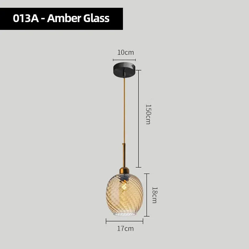 Modern Glass Pendant Lights — alternate product view 16
