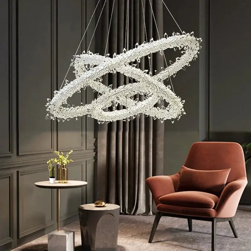 Modern Ice Cone Chandelier — product view