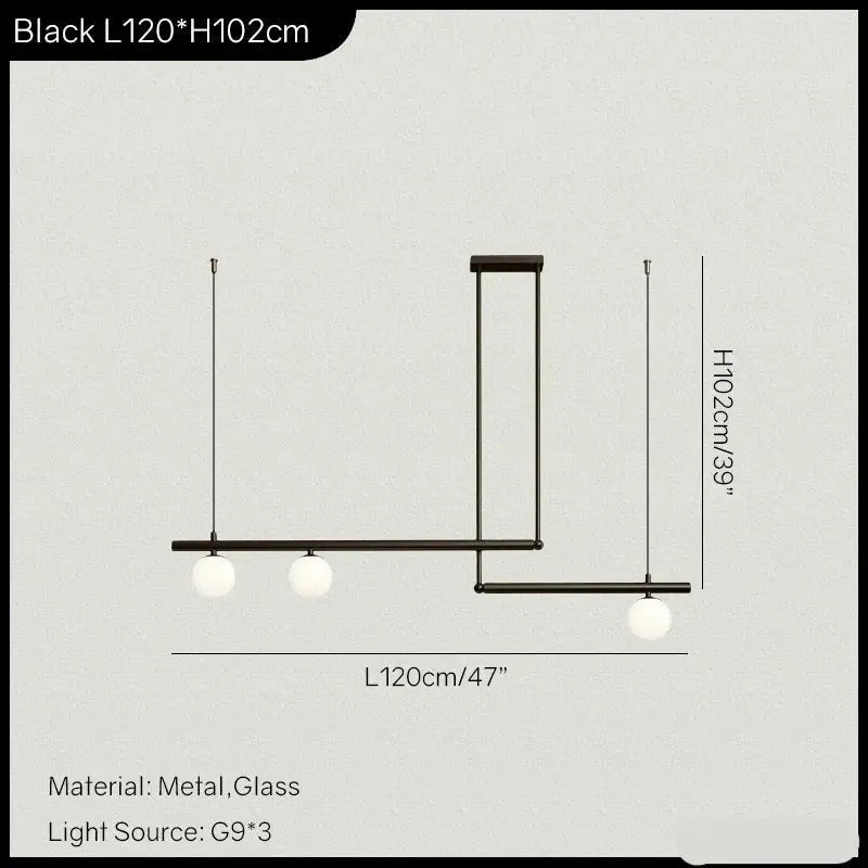 Minimalist Contemporary Hanging Light — alternate product view 10