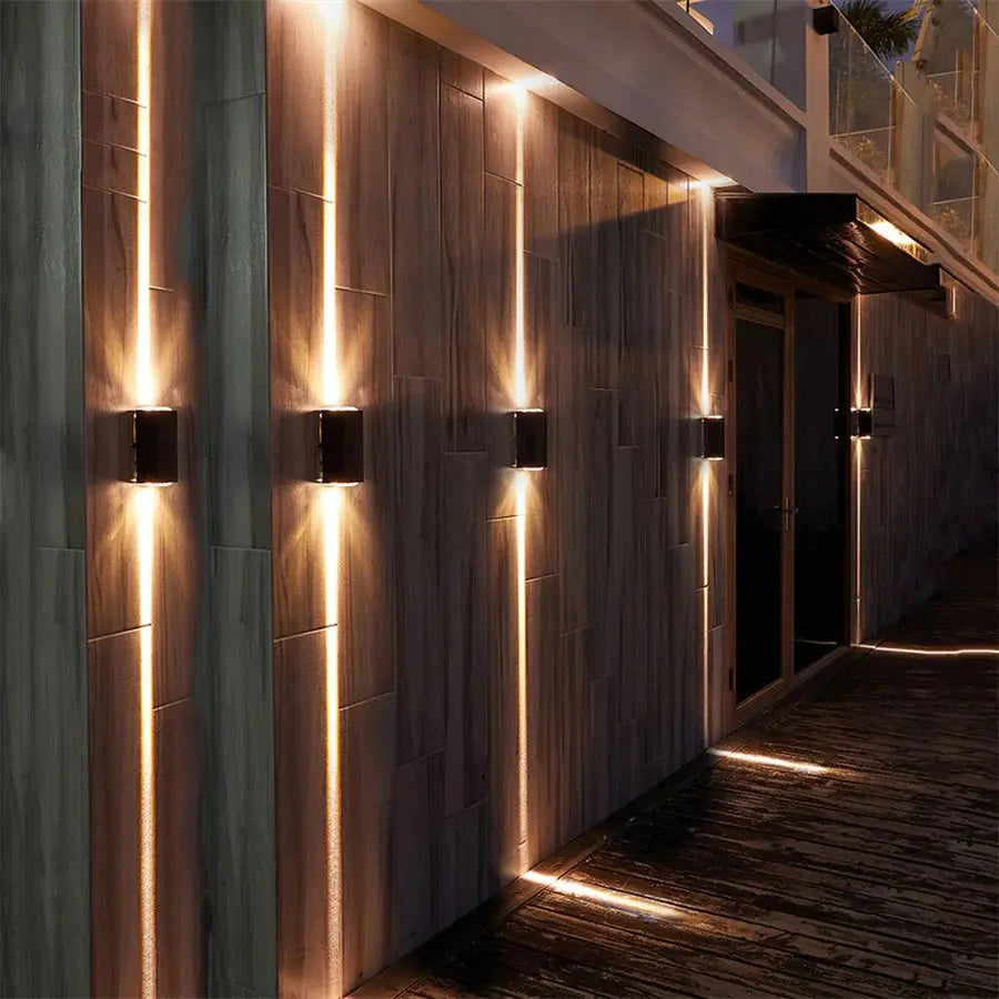 Waterproof LED Up Down Garden Wall Light — alternate product view 2