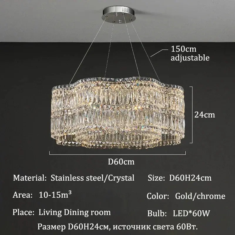 Modern Chandeliers Home Villa Decoration — alternate product view 5