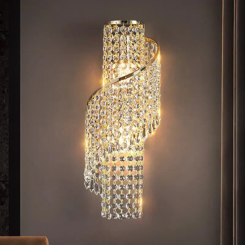 Entrance Luxury Crystal Wall Lamp — product view