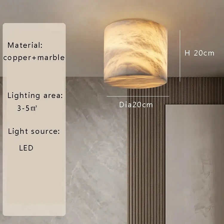 Marble Ceiling Lamp — alternate product view 7