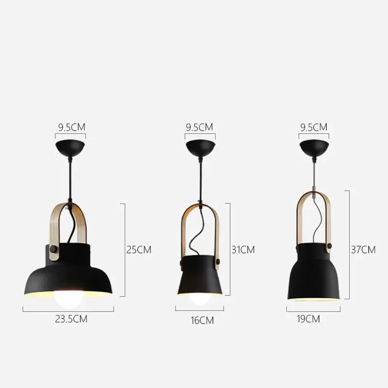 Nordic Loft LED Iron Pendant Lights — alternate product view 4