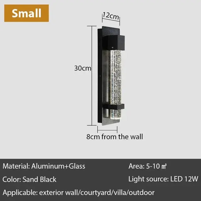Outdoor Wall Bubble Lighting Fixture — alternate product view 8