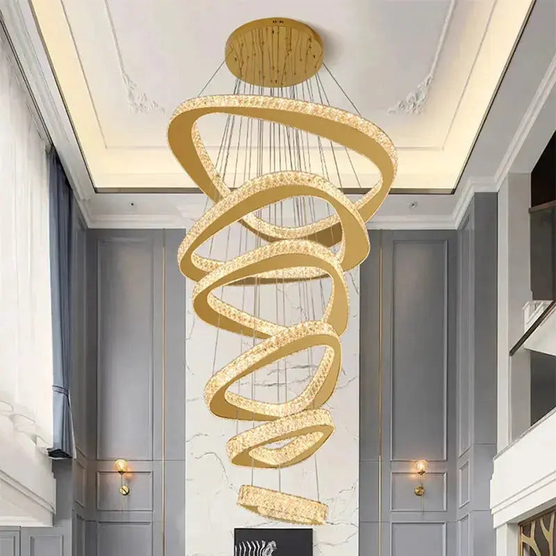 Luxury Modern Home Decoration Villa Chandelier — alternate product view 3