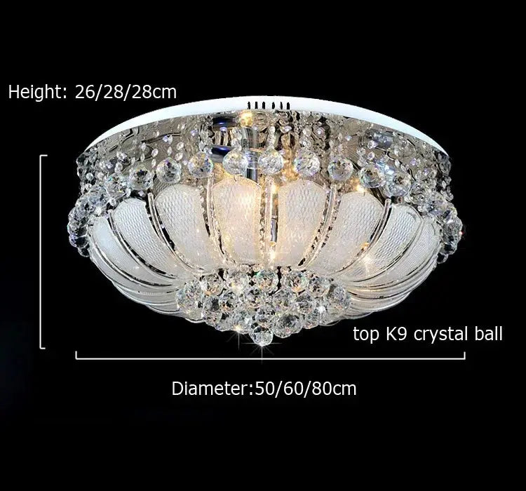 Crystal Creative Ceiling Lamp — alternate product view 7